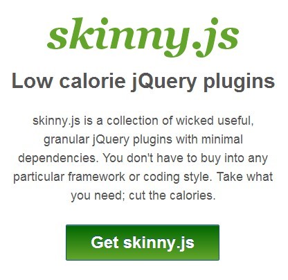 jQuery SkinnyJS